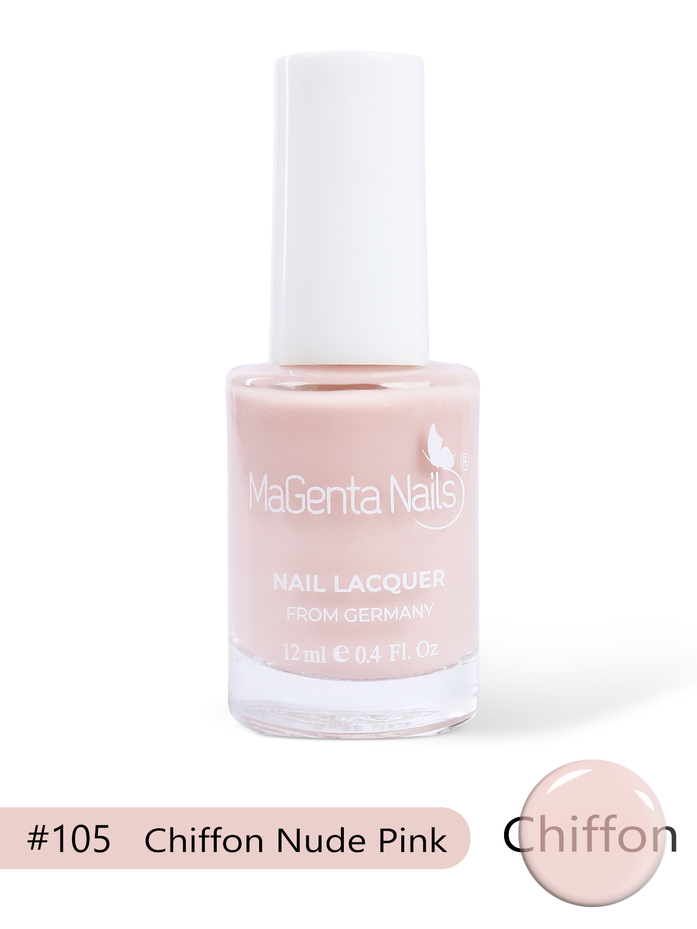 Nail Polish #105 – Chiffon Nude Pink