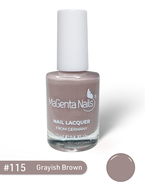 Nail Polish #115 - Light Grayish Brown