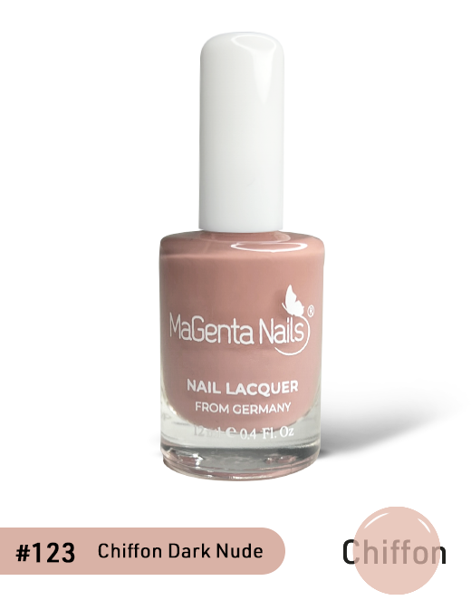 Nail Polish - #123 Chiffon Dark Nude