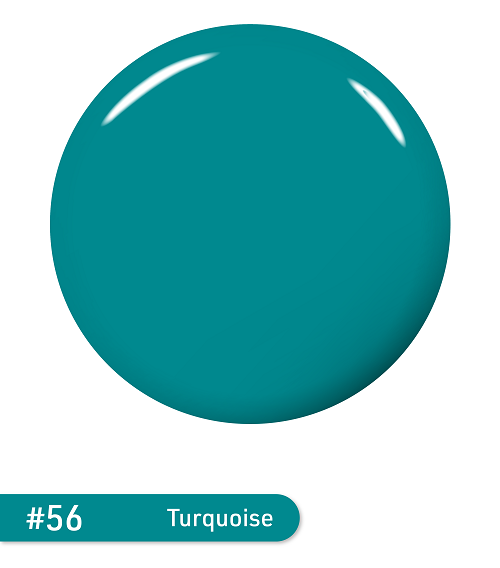 Nail Polish #56 - Turquoise - Image 2