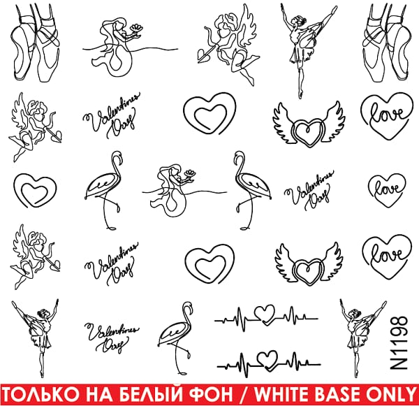 Nail Sticker N1198 - Image 2