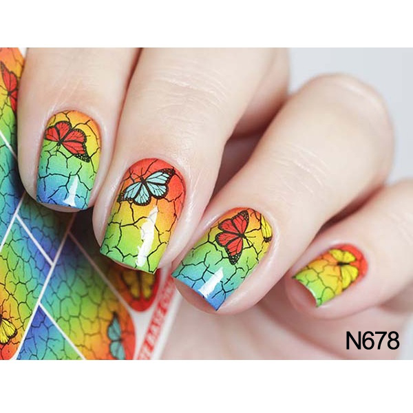 Nail Sticker N678