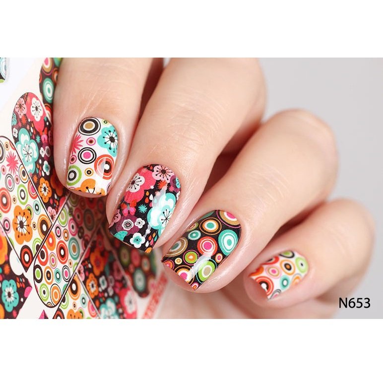 Nail Sticker N653