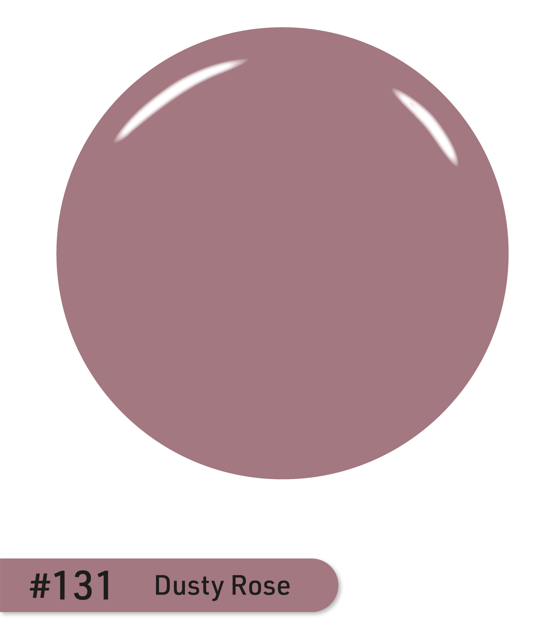 Nail Polish #131 Dusty Rose - Image 3