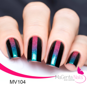 Nail Vinyl MV104 3 Sizes of Straight Tape