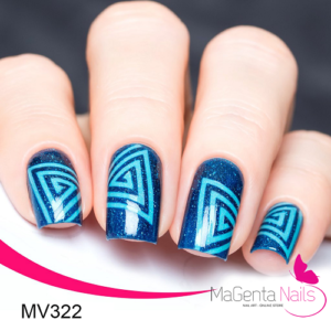 Nail Vinyl MV322 Triangle Spiral Tape