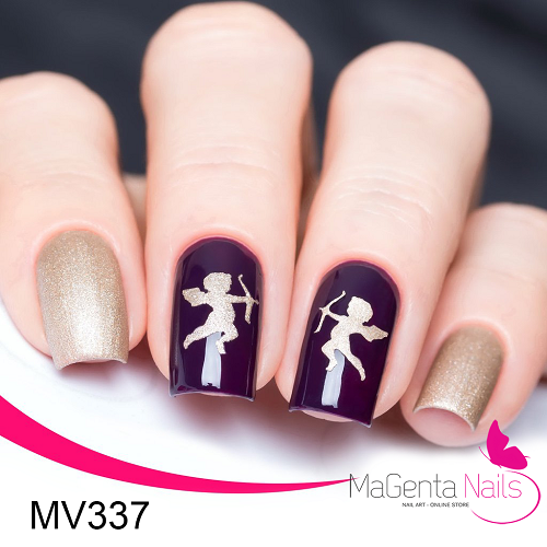 Nail Vinyl MV337 Cupid Stencils