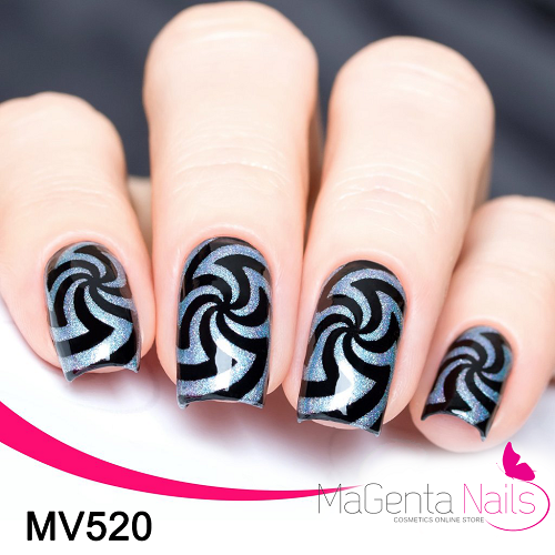 Nail Vinyl MV520 Hypnose Stencils