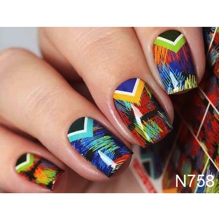Nail Sticker N758