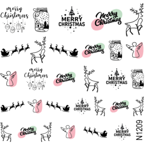 Nail Sticker N1209