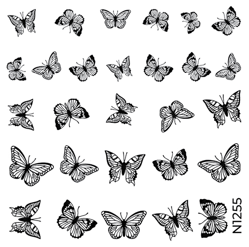 Nail Sticker N1255
