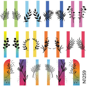 Nail Sticker N1259