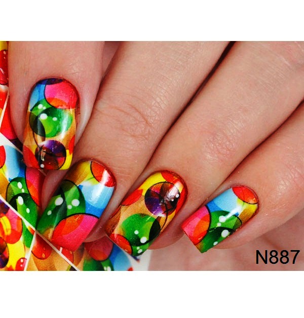 Nail Sticker N887