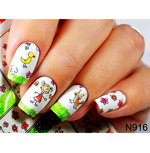 Nail Sticker N916