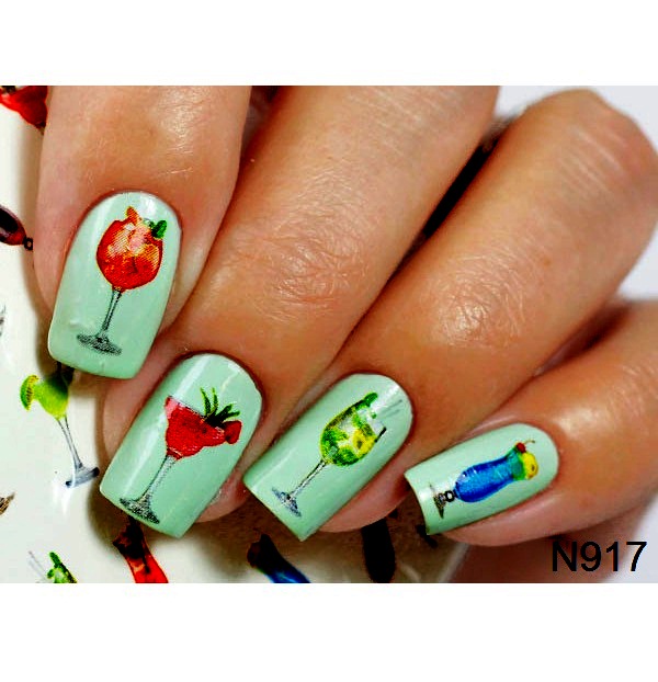 Nail Sticker N917