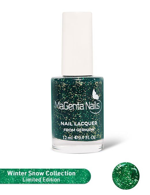 Nail Polish WSC #1003 Green Glitter