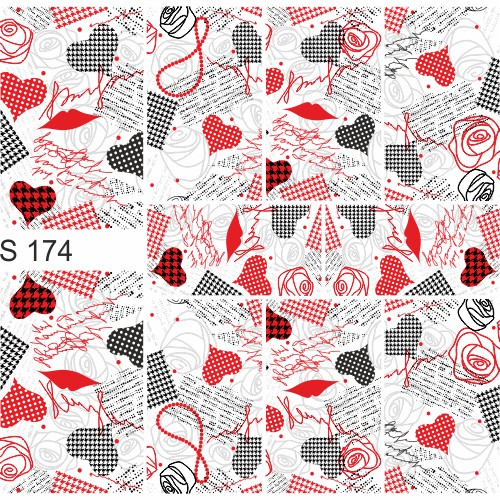 Nail Sticker S174