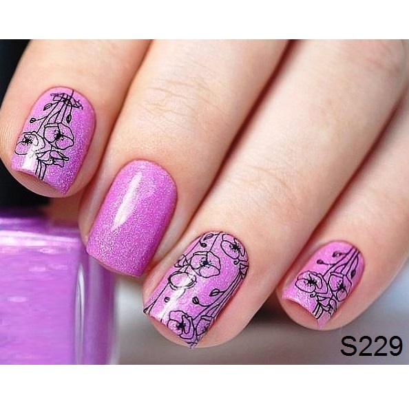 Nail Sticker S229
