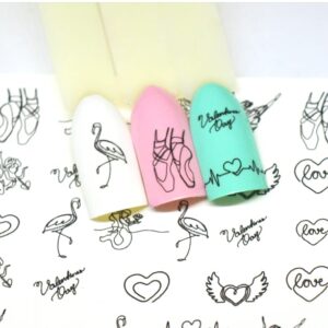 Nail Sticker N1198
