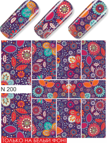Nail Sticker N200 - Image 2