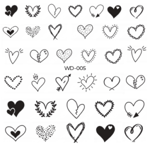 Nail Sticker WD-005