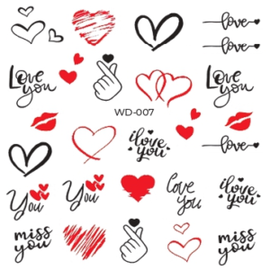 Nail Sticker WD-007