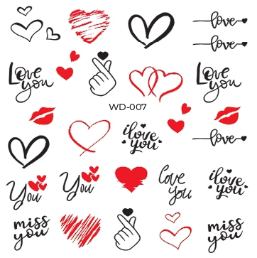 Nail Sticker WD-007