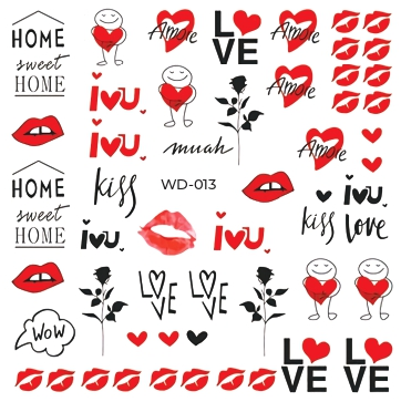 Nail Sticker WD-013