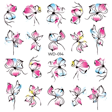 Nail Sticker WD-014