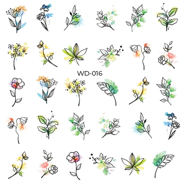 Nail Sticker WD-016