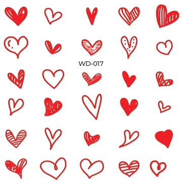 Nail Sticker WD-017