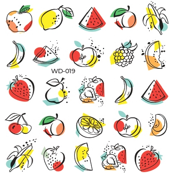 Nail Sticker WD-019
