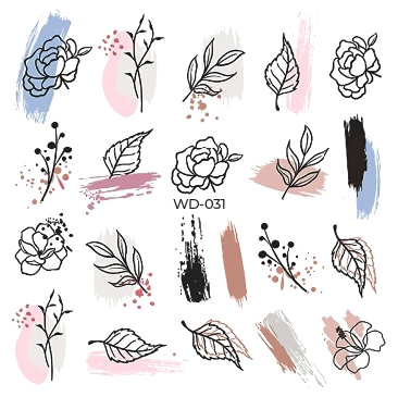 Nail Sticker WD-031