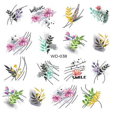 Nail Sticker WD-038