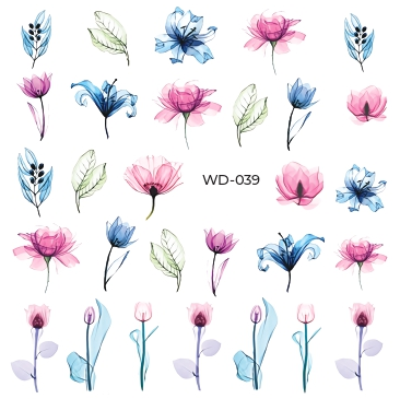 Nail Sticker WD-039