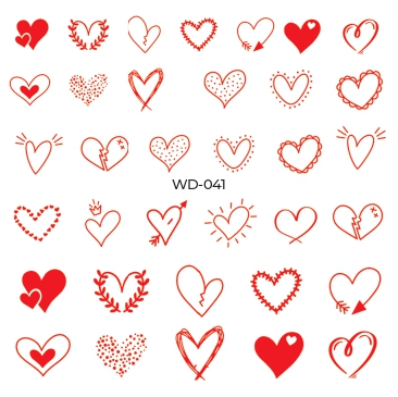 Nail Sticker WD-041
